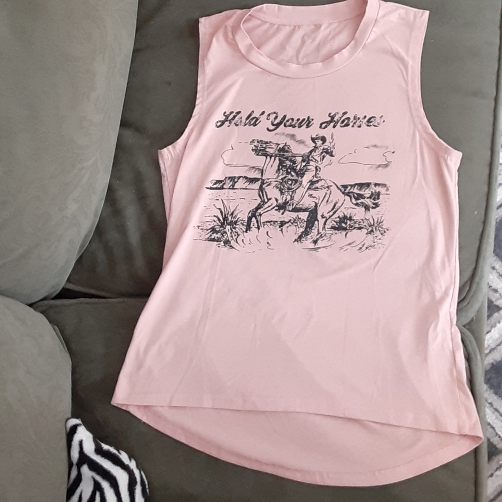 Hold your horses tank top